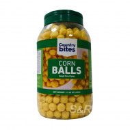 Country Bites Corn Balls Sweet Corn Flavor 420g 